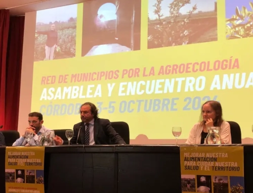 Aínsa-Sobrarbe, awarded at the annual meeting of Municipalities for Agroecology.