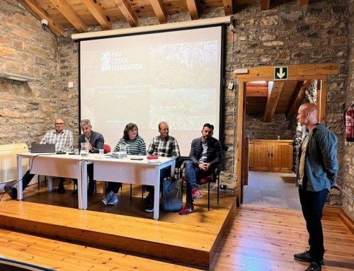 Presentan en Aínsa la “Declaración sobre la gestión de los grandes incendios forestales”.