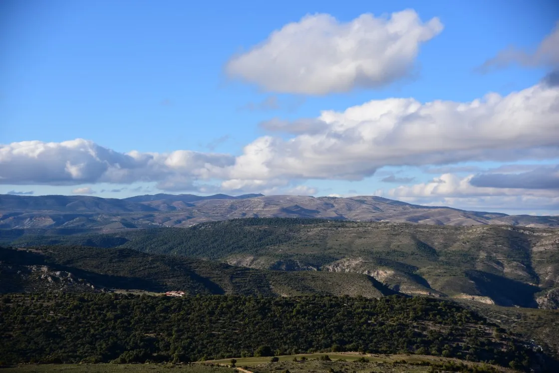 Entre las aves, por la Sierra de Partara.